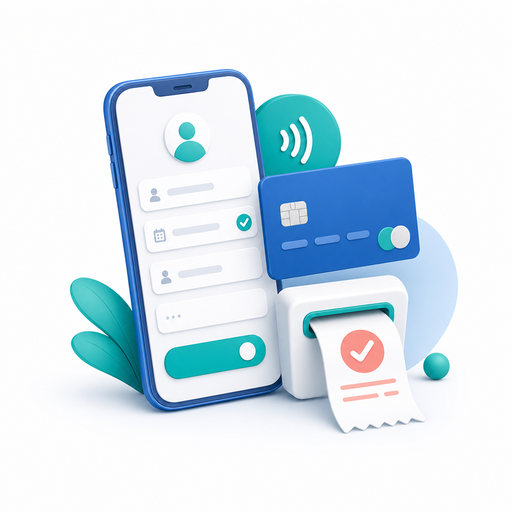 Registration & Payment workflow illustration